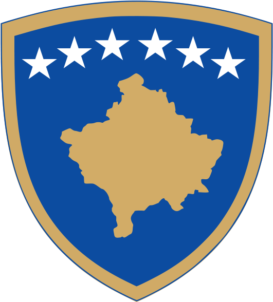 Kosovo Escudo - Kosovo Flag (540x599), Png Download
