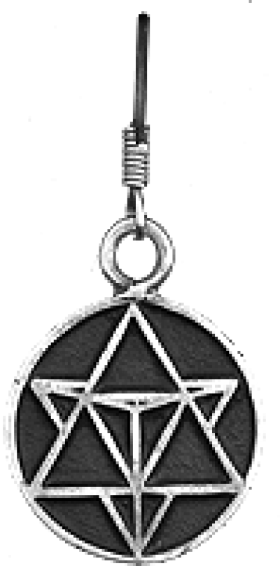 La Flor De La Vida Con Merkaba - Stellated Octahedron (400x808), Png Download