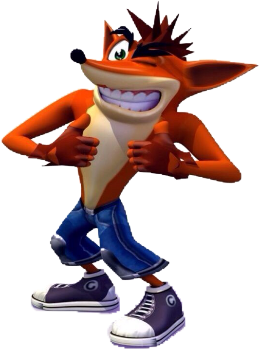 Crash Bandicoot - Crash Bandicoot Characters Crash (1024x768), Png Download