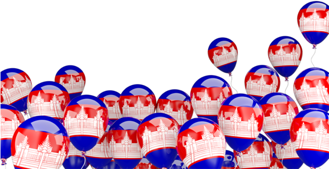 Illustration Of Flag Of Cambodia - Flag Of Cambodia (640x480), Png Download