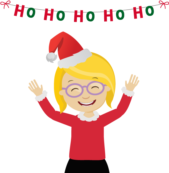 Festive Card Thank You - Portable Network Graphics (600x600), Png Download