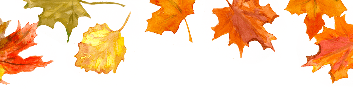 Come Join Us For A Thanksgiving Dinner - Winter Leaves Png (1200x306), Png Download