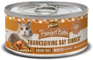 Merrick Thanksgiving Dinner Can Cat 24/3 - Merrick Grain Free Cat Food (327x500), Png Download