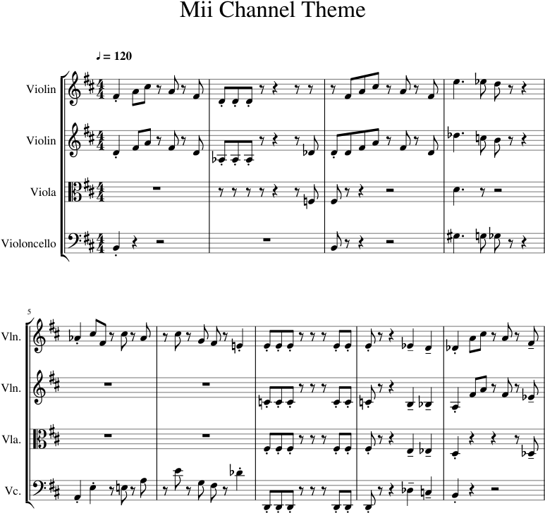 Mii Channel Theme Not Playable For Piano But Still - Mii Channel Piano Easy (850x1100), Png Download