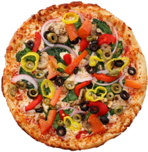 Veg Out - Crust Pizza Peri Peri (450x450), Png Download