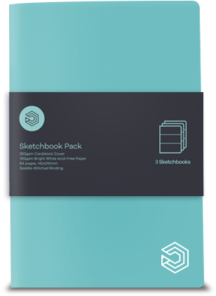 Download Medium Paperback Notebooks - Drawing - Full Size PNG Image ...