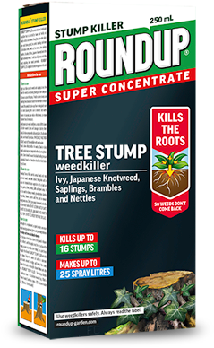 Roundup Tree Stump & Root Killer Is A Concentrate Glyphosate - Weed Killer Japanese Knotweed (370x422), Png Download