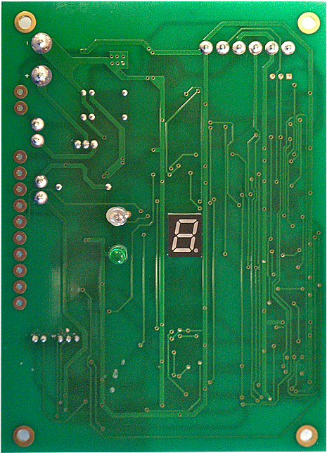 Circuit Board For The Monitor 4000 Exit Alarm Security - Electronic Component (500x696), Png Download