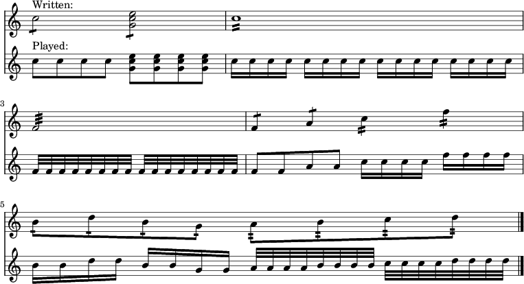 \relative C'' << { \override Score - Abbreviation In Music (763x414), Png Download