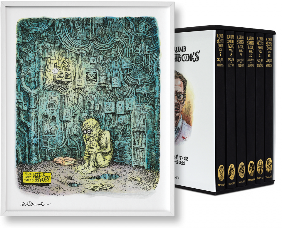 Sketchbooks 1982-2011 - Robert Crumb. The Sketchbooks (960x776), Png Download