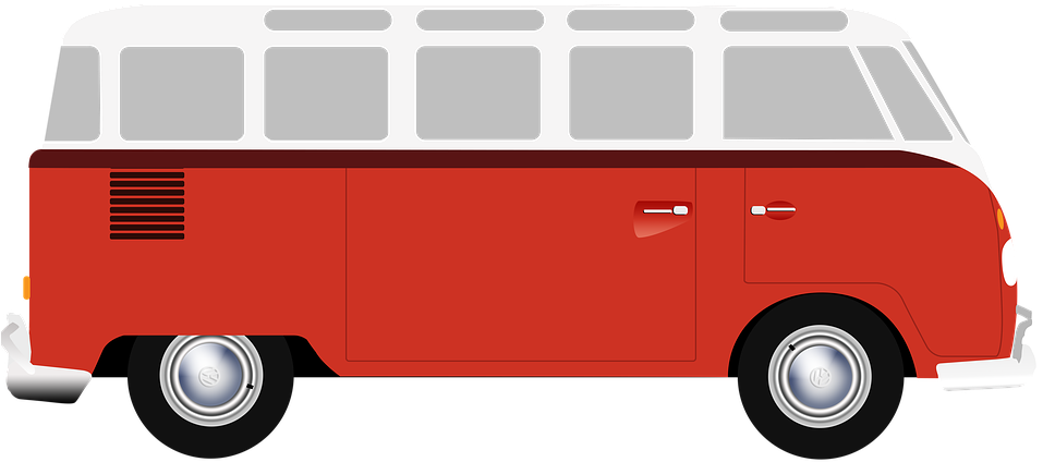 Hippie Clipart Combi - Kombi Png (960x443), Png Download