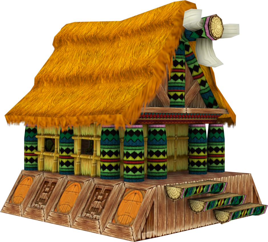 Crash Twinsanity Papu Papu's Hut - Papu Papu (940x849), Png Download