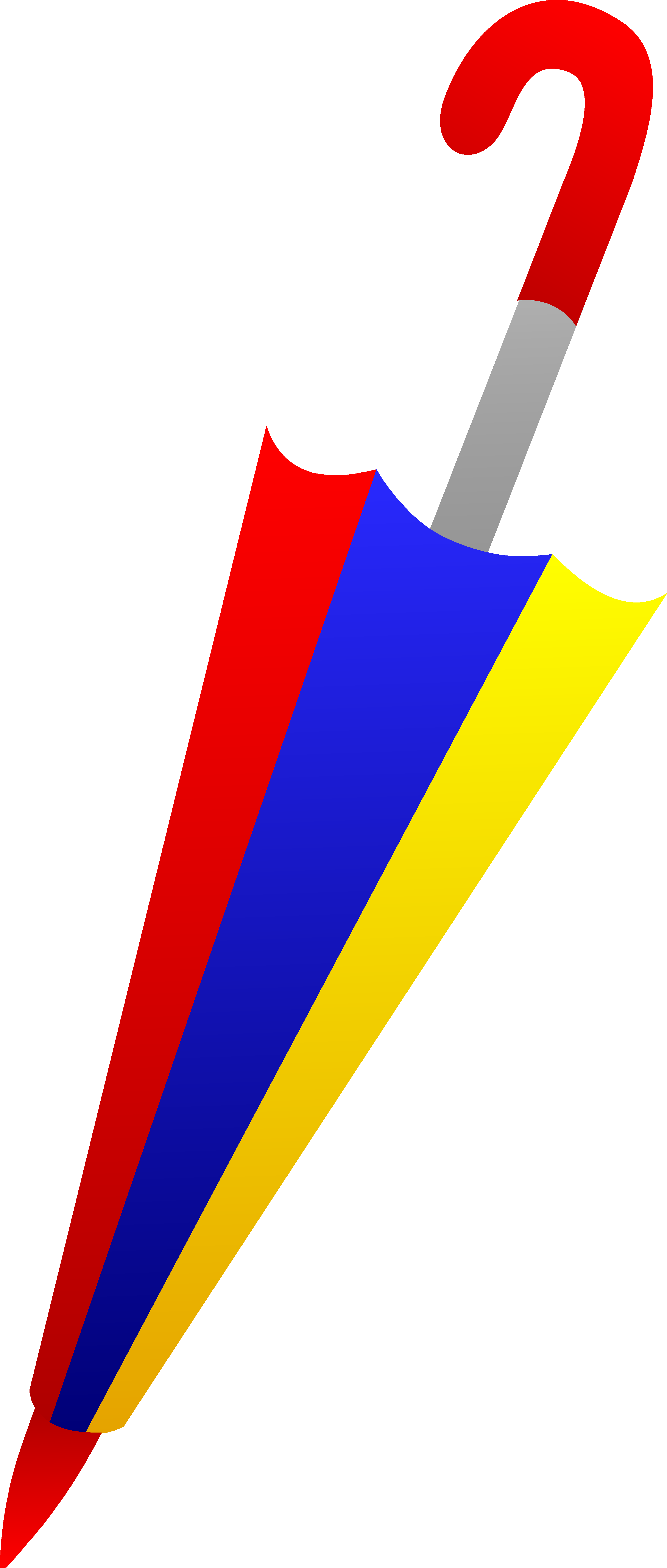 Clip Arts Related To - Clip Art Of Umbrella (3096x7269), Png Download