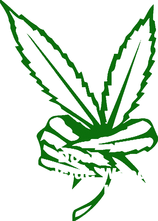 It Will Have A Fat Stem And It's Useless For Getting - Marijuana Peace Sign (548x768), Png Download