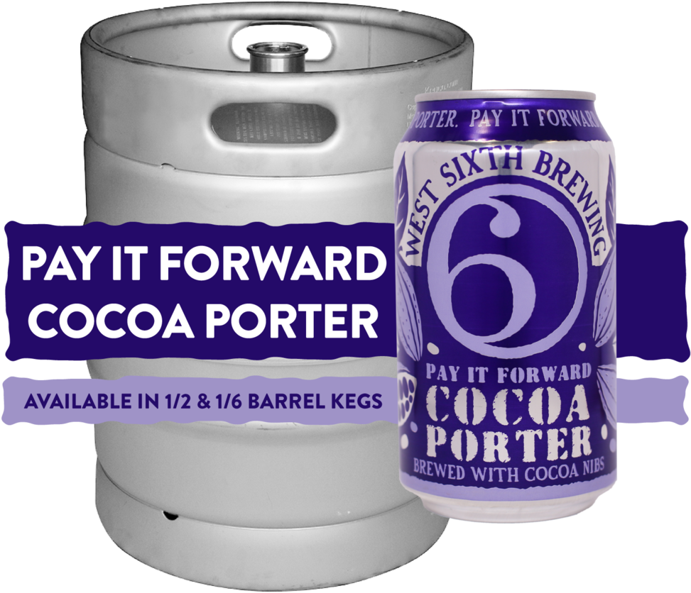 Pay It Forward Cocoa Porter Keg (1000x1000), Png Download