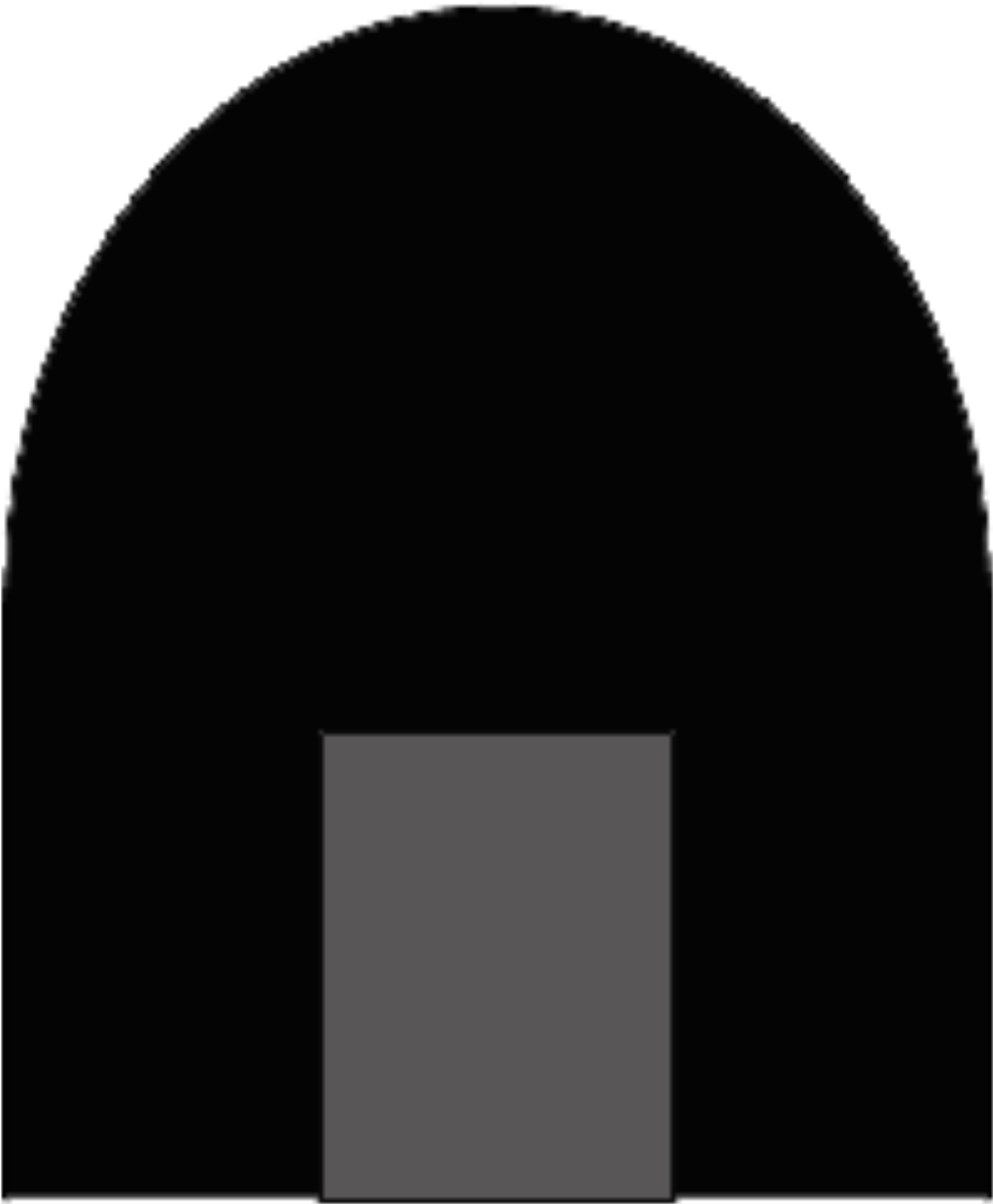 This Free Icons Png Design Of Ireland Beehive Hut Silhouette (1697x2400), Png Download