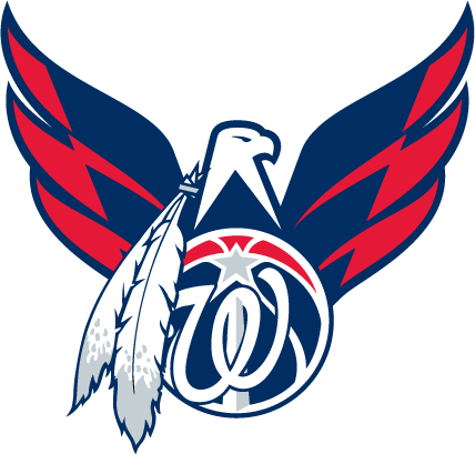 Washington City 1 - Capitale Washington Hockey (428x409), Png Download