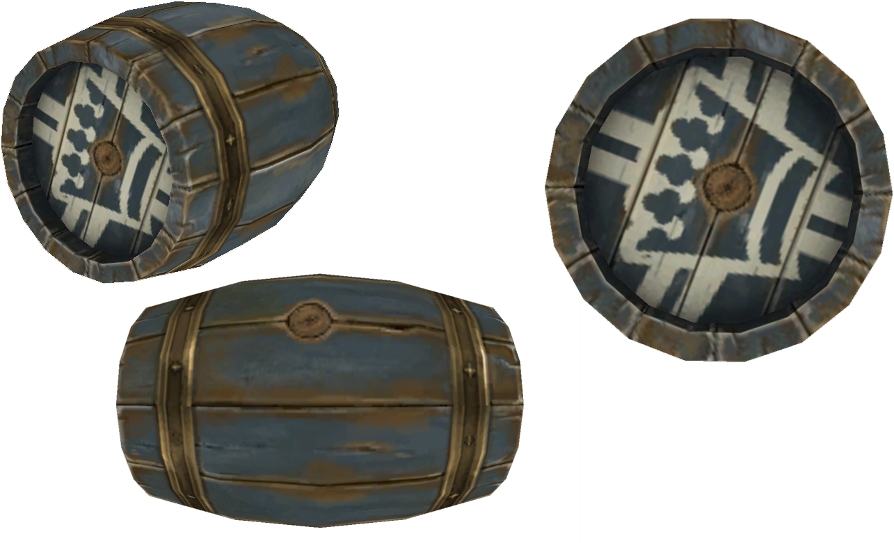 Royal Pirate Keg - Hardwood (1400x800), Png Download