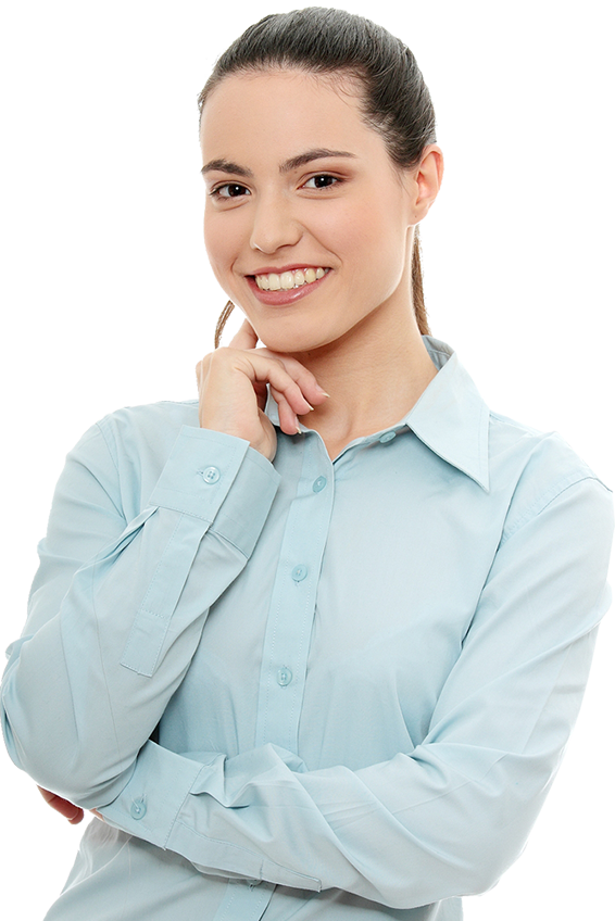 Female - Tooth Decay (566x848), Png Download