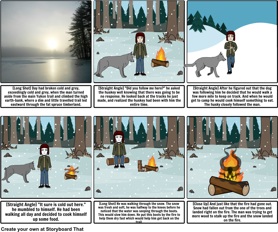 To Build A Fire (931x777), Png Download