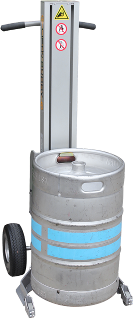 Lift'n Buddy Keg Lifter Image 3 - Transport (450x650), Png Download