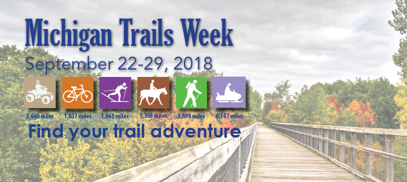 Michigan Trails Week Is Sept - Art Of Amusing [book] (824x369), Png Download