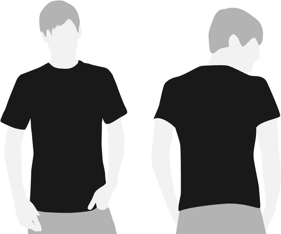 Black Tshirt Template - Ain't No Drama Just A Loud (1000x800), Png Download