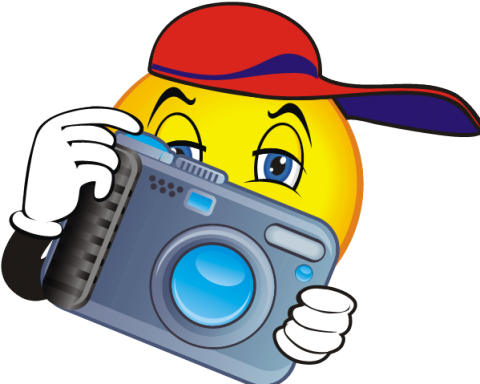 Camera Clipart Clip Art Kids Camera - Camera Clipart (480x384), Png Download