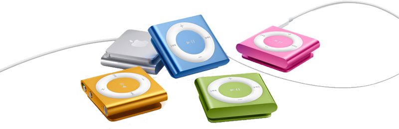 Ipod Shuffle - Ipod Shuffle 3nd Generation (800x260), Png Download