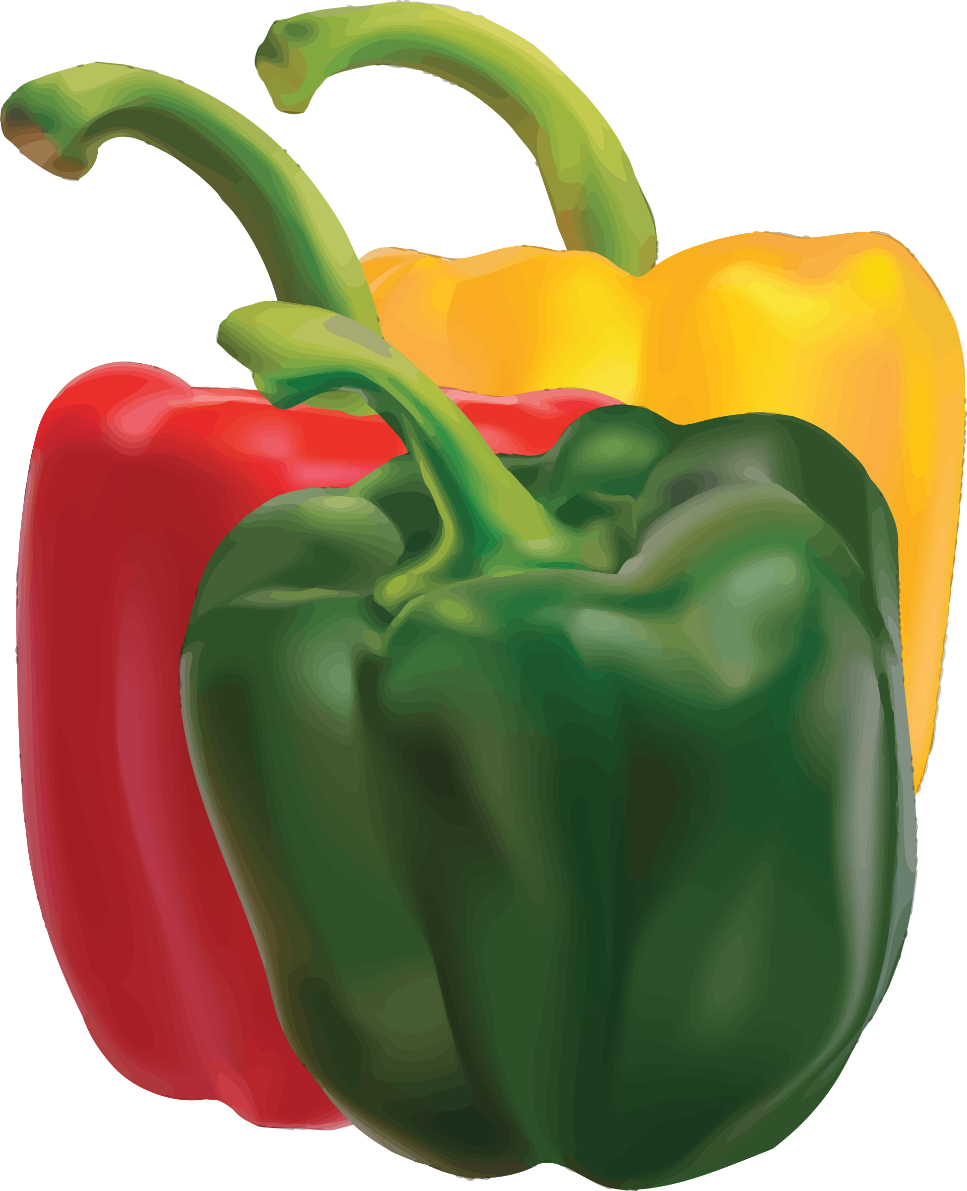 This Free Icons Png Design Of Peppers 2 (1949x2400), Png Download