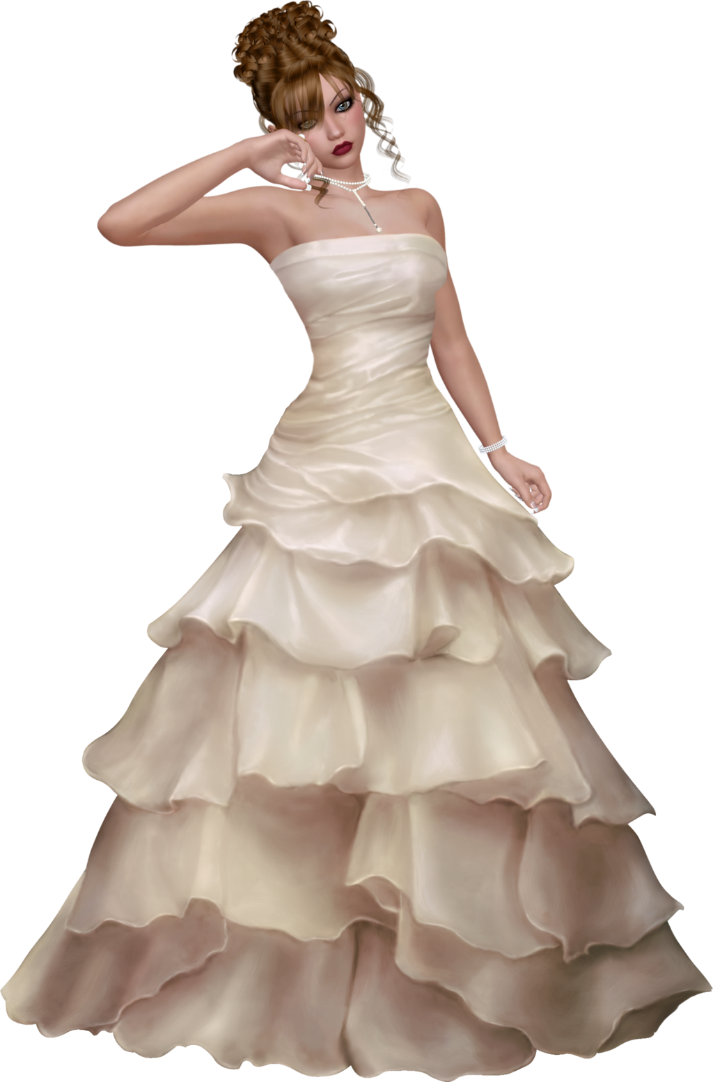 Bride Png - Wedding Dress Png (1024x1554), Png Download