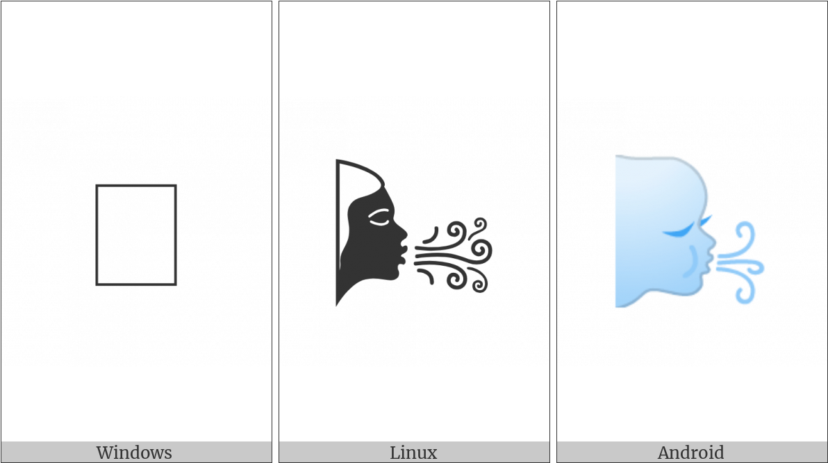 Wind Blowing Face On Various Operating Systems (1200x675), Png Download