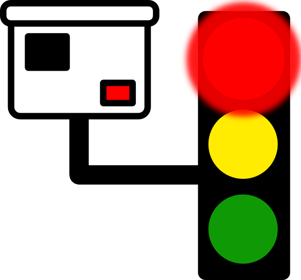 Original Png Clip Art File Red Light Camera Svg Images (600x559), Png Download