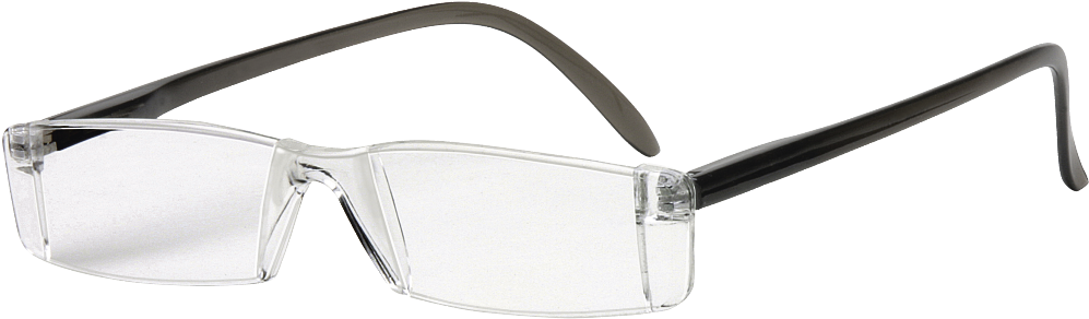 Reading Glasses, Plastic, Grey, - Glasses (1100x1100), Png Download