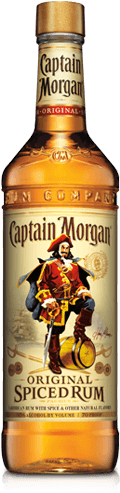 Captain Morgan Original Spiced Rum 1l - Captain Morgan Spiced Rum (400x532), Png Download