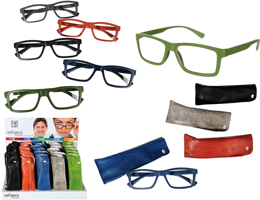 Lesebrille Mit Korrektur Mit Kunstlederetui (945x709), Png Download