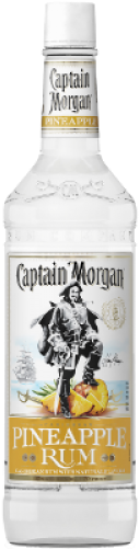 Captain Morgan Pineapple White Rum - Captain Morgan Rum Pineapple (405x500), Png Download