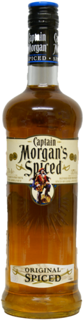 Captain Morgan Spiced Rum - Sazerac (319x480), Png Download