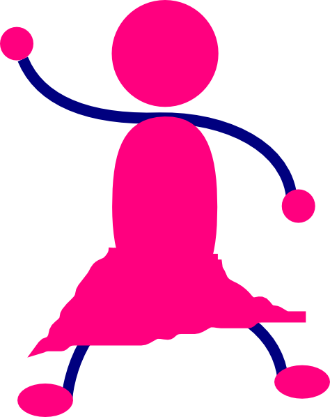 Stick House Clipart - Stick Woman Clip Art (474x598), Png Download