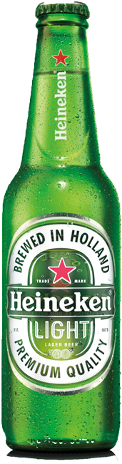 Heineken Light Is A Light Beer Brewed By Heineken For - Heineken Cold Filtered (201x650), Png Download