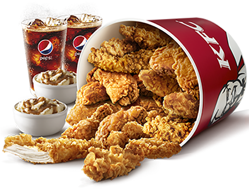 Deluxe Bucket Kfc (500x500), Png Download