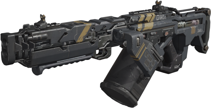 Bo3 Weapon Png - Black Ops 3 Dingo Png (900x472), Png Download