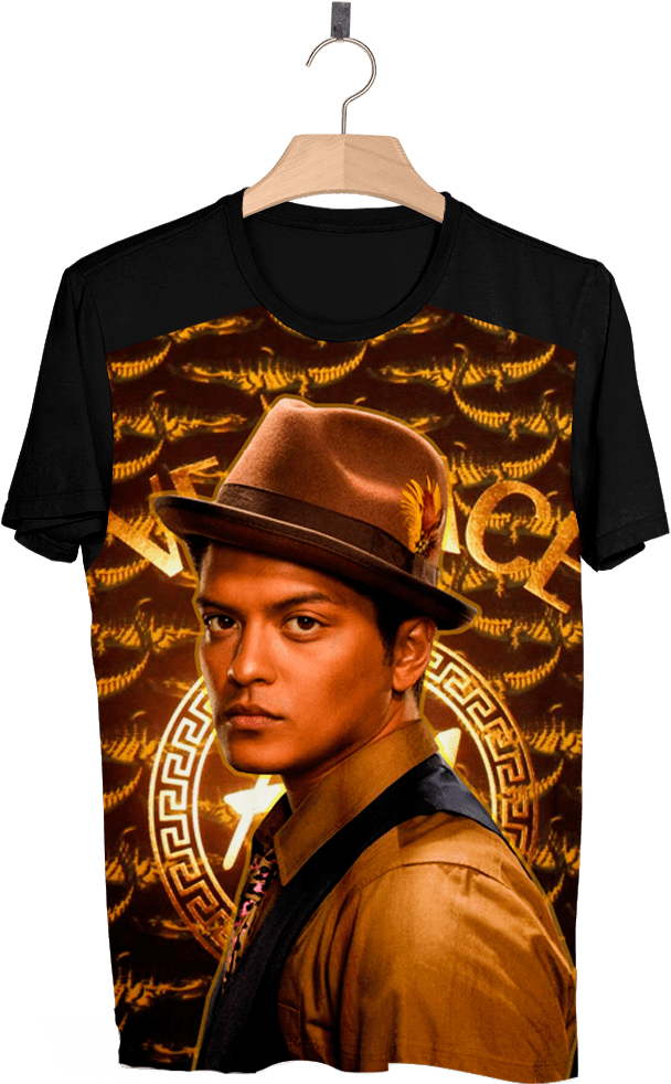 Bruno Mars Versace - Gloria Groove (622x986), Png Download