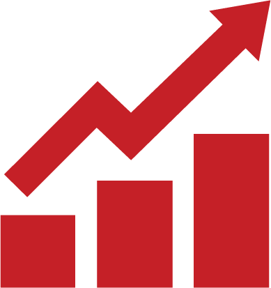 Icon-graph - Graph Icon Red Png (389x413), Png Download