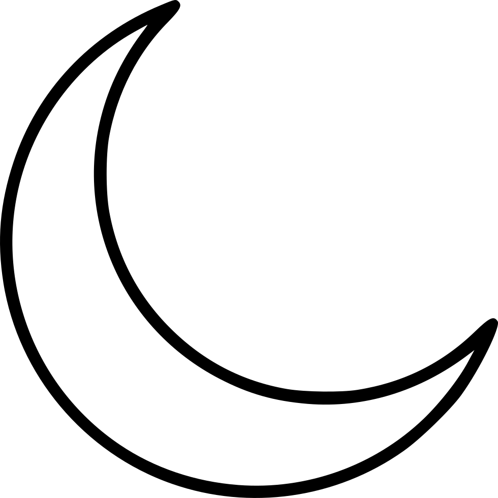 Download Transparent Crescent Moon Png White Crescent Moon Png PNGkit