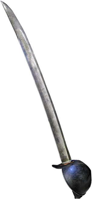 Henry Morgan's Sword - Rifle (342x751), Png Download