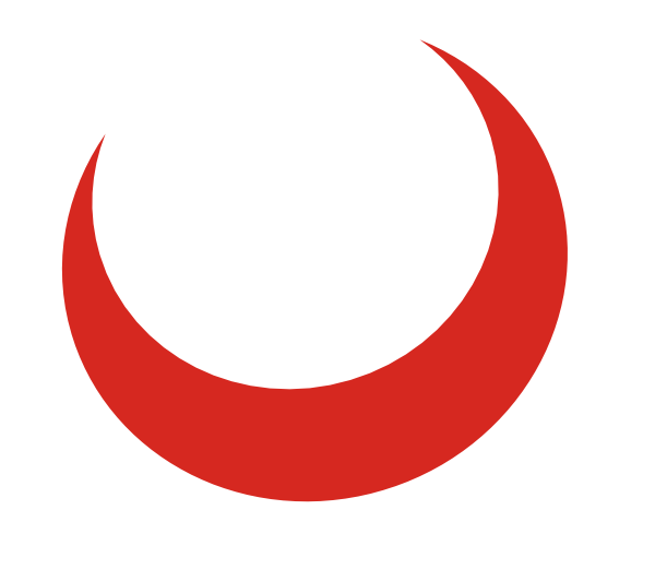 Gamma Phi Moon Clip Art - Red Moon Clip Art (600x532), Png Download