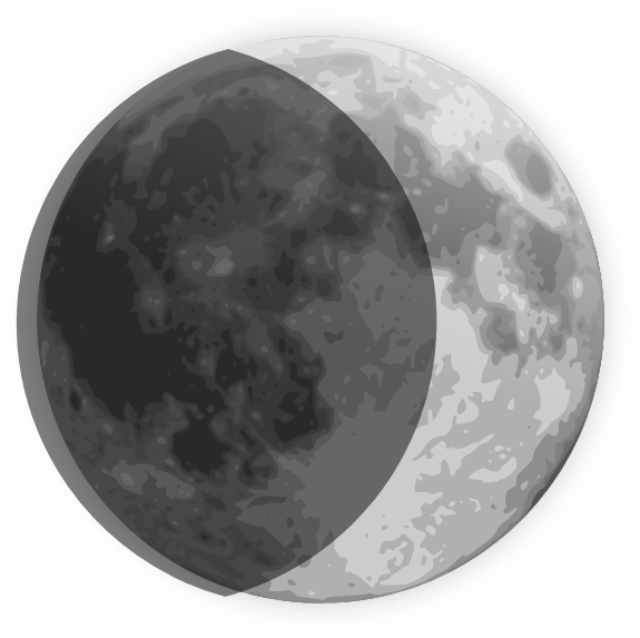 How To Set Use Crescent Moon Clipart (600x600), Png Download
