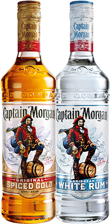 Captain Morgan Spiced Gold (500x500), Png Download