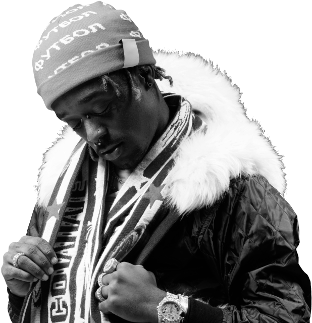 Lil Uzi Vert - Lil Uzi Vert Lollapalooza (640x640), Png Download